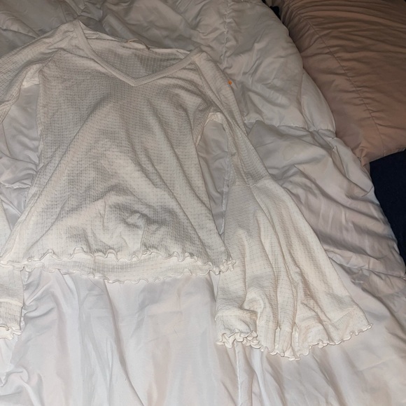 Alterd state white flow sleeve top XS - Picture 5 of 8